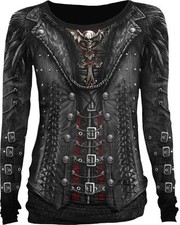 SPIRAL DIRECT GOTHESS WRAP Allover DAMEN Langarm/Gothic/Elegance/Korsett 