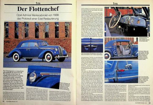 Oldtimer praxis 1362 opel - oldtimer,