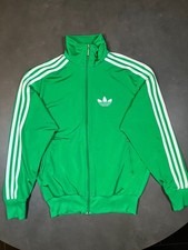 ADIDAS ORIGINALS FIREBIRD TT OG Jacke Grün Weiß Rot Gr. XS Retro Vintage