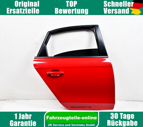 Tür hinten rechts brillantrot - rechts,