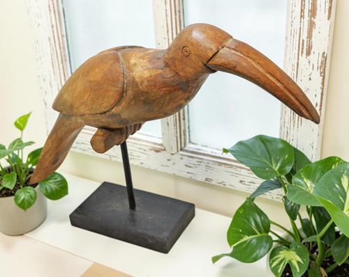 Vintage holz tukan - holz,