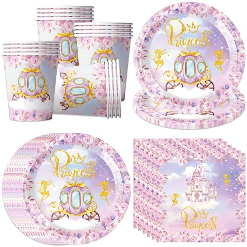 Prinzessin partygeschirr set - prinzessin,