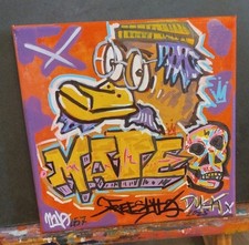 Graffiti Ente Freestyle Auf