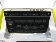 Video Sound Mixer Stereo Soligor (Made in Taiwan) Mischpult - neuwertig
