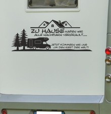 Aufkleber wohnwagen wohnmobil - aufkleber,