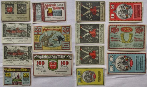 Banknoten notgeld stadt - 7,