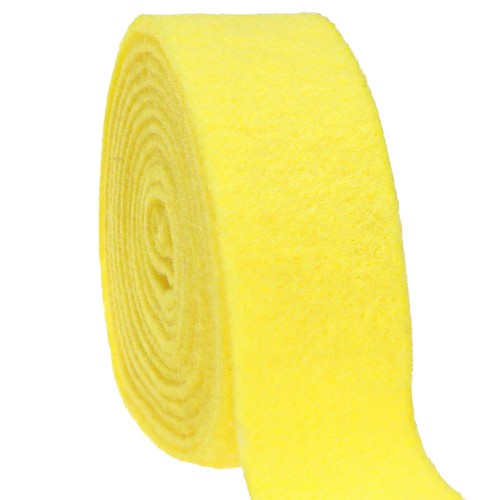 Filzband gelb 5cm - filzband,