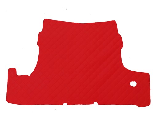 Rot gestepptes öko leder - Öko,
