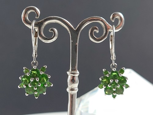 Exquisite cluster ohrringe mit - cluster,