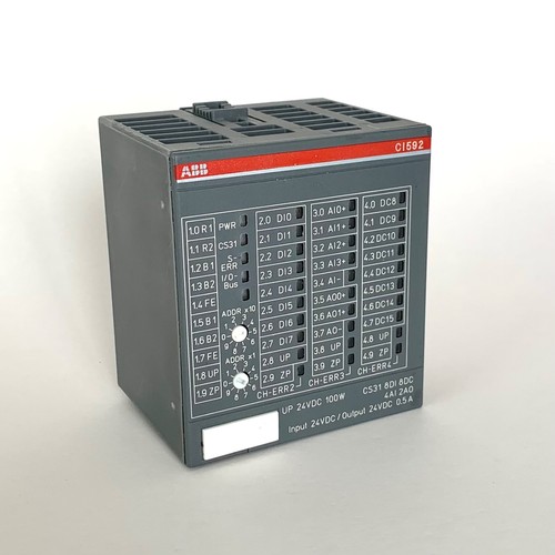 Abb sps ci592 cs31 interface - sps, ci592-cs31