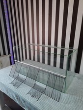 Nagarium / Nagerterrarium Glas-Terrarium mit Beleuchtung Zum Aufladen und Deko