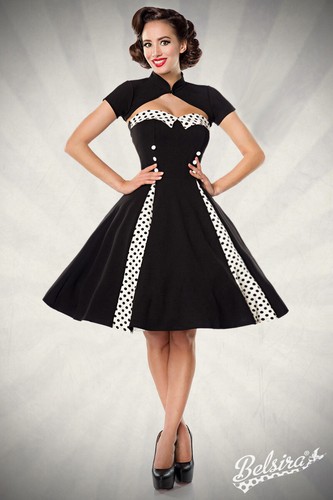 Vintage kleid mit bolero und - bolero,