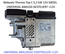 Webasto Thermo Top C 5,2kW Standheizung Diesel Universal Analog +12V START