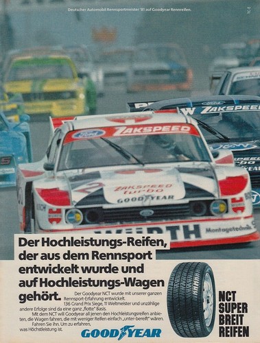Goodyear ford zakspeed - &,