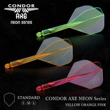 Condor AXE Neon Dart Flight Standard Shafts Flights Shaft Flight System