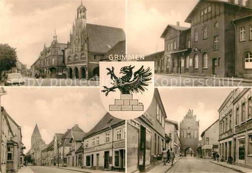 Grimmen teilansichten - grimmen,