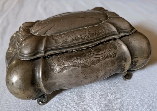 Schmuckschatulle silber massiv - silber,