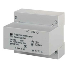 Assa Abloy effeff Stromversorgung Trafo-Gleichrichter 1001-12 12V DIN-Schiene