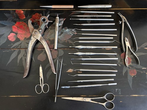 Dentalinstrumente konvolut - dentalinstrumente,