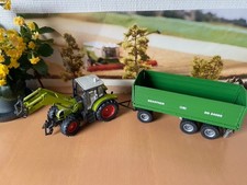 Siku 3256 CLAAS ARES 697 & 4364 Brantner Dreiseitenkipper
