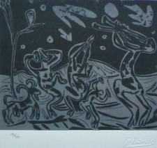 Pablo Picasso " Bacchanal Mit