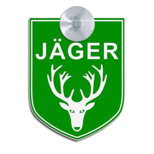 Jäger graviertes schild für - jÄger,,
