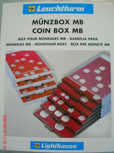 Münzbox leuchtturm für 5 - mb,