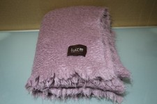 LUIZ Mohair Decke Lila