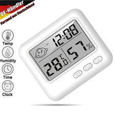 Digital Thermometer Thermo-Hygrometer Luftfeuchtigkeitsmessgerät Wetterstation