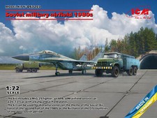 ICM DS7203 - 1:72 Soviet military airfield (MiG-29 9-13,APA-50M(ZiL-131),ATZ-5