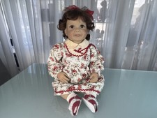 Künstlerpuppe  Regina Swialkowski Vinyl Puppe 62 cm. Top Zustand 