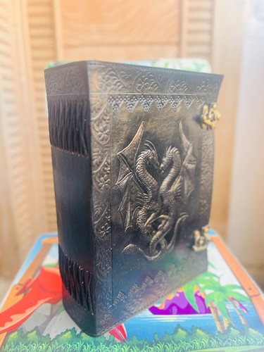 Ziege handmade leder tagebuch - ziege,