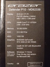MEDION erazer Defender P10