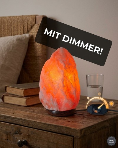Salzlampe mit dimmer - salzlampe,