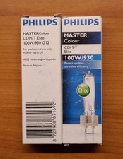 2x PHILIPS MASTER Colour CDM-T  ELITE 100W/930 Sockel G12 - neu, unbenutzt