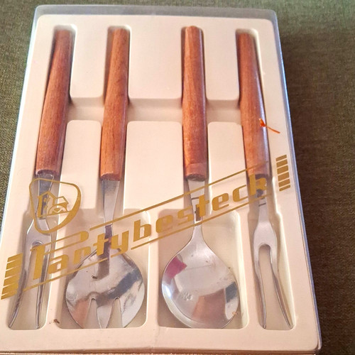 Tlg servierbesteck set - 4-tlg., servierbesteck-set