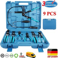 Schlauchklemmenzange Schlauchschellenzange Set Schraubendreher PKZ KFZ Werkzeug