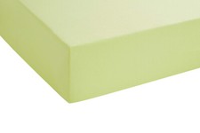 Spannbettlaken Babybett Wiege Beistellbett Bio Baumwolle Jersey 40x80 cm grün