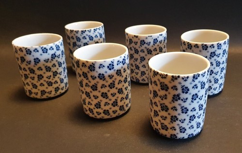 Schöne becher porzellan blaue - becher,