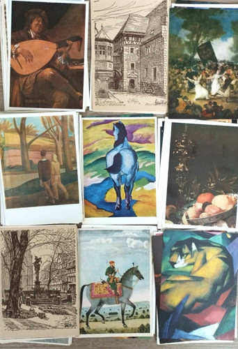 100 lot kunst - lot, sammlung