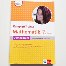 Klett Kompletttrainer Mathematik 7. Klasse Gymnasium - Buch - sehr guter Zustand