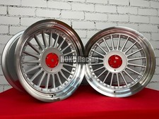 4X 17 Zoll ALPINA Style Felgen Tellerfelgen Silber für BMW E32 E34 E36 E60 E90