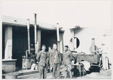 Repro Foto DAK Afrikakorps, LKW , Feldküche (3885a)