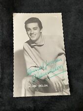 Alain Delon 1971 Autograph Autogramm handsigned handsigniert