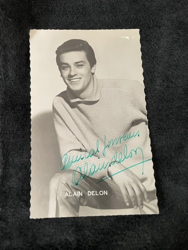 Alain delon 1971 autograph - 1971,