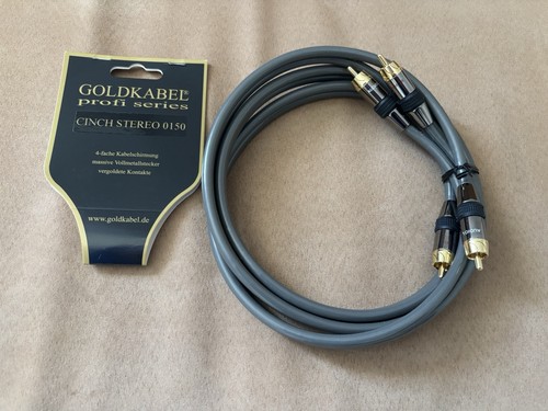 Goldkabel profi cinch rca - profi,