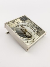 Jaeger Tischuhr 8-Tage-Stabwerk Pult 60´s