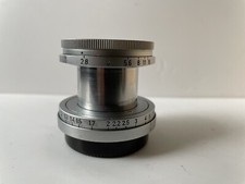 #S0029- Collapsible Elmar M39  1:2,8/50mm Für Schraub/ Screw Leica, Ohne Nummer