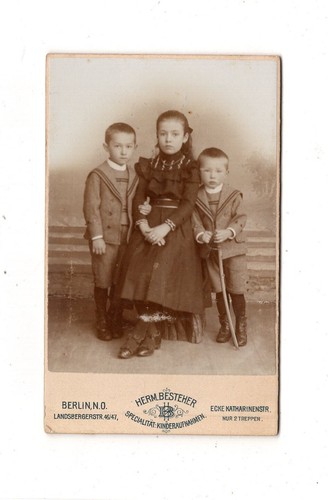 Cdv foto niedliche kleine - cdv,
