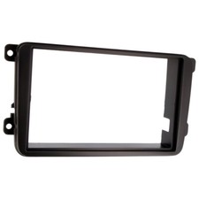 Doppel DIN 2DIN Radioblende Einbau Rahmen kompatibel mit VW Golf 5 6 SKODA SEAT